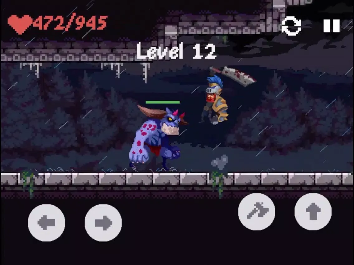 AlphaBlade - Retro 2d Platform iPad  スクリーンショット