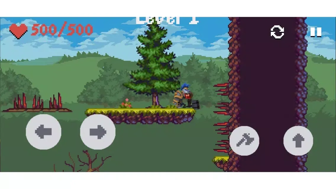 AlphaBlade - Retro 2d Platform スクリーンショット