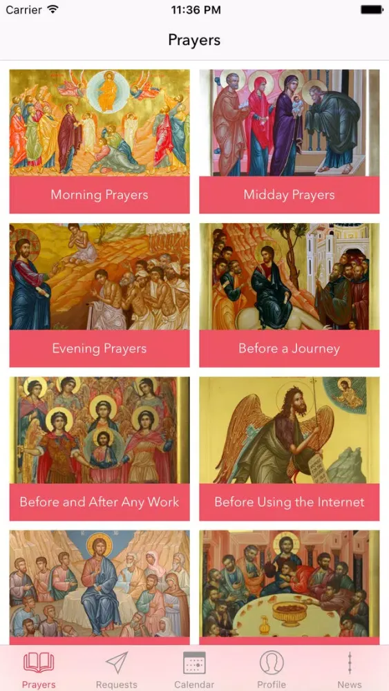 ภาพหน้าจอของ Orthodox PrayerBook