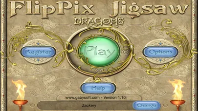 FlipPix Jigsaw - Dragons سکرین شاٹس