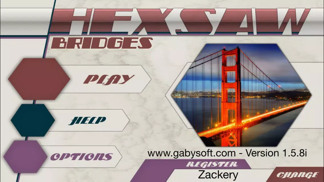 Zrzuty ekranu HexSaw - Bridges