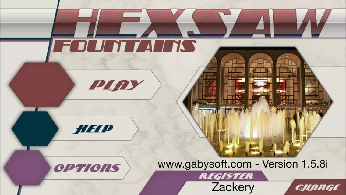 Tangkapan layar HexSaw - Fountains