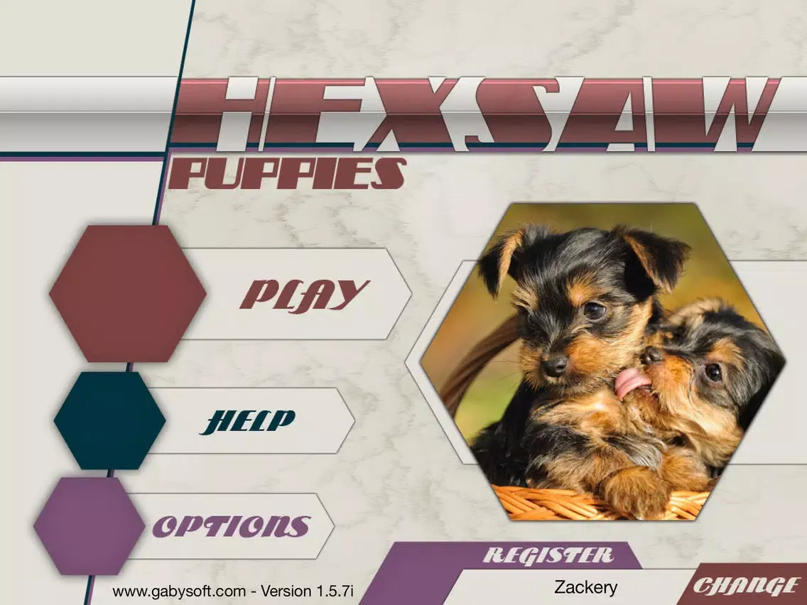 HexSaw - Puppies iPad  스크린샷