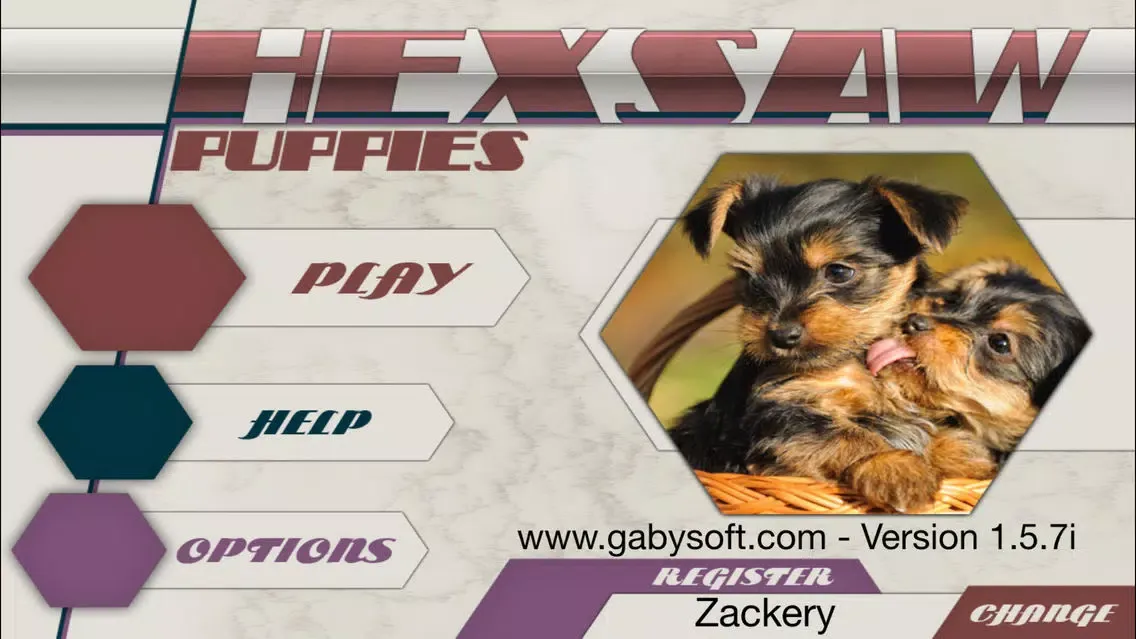 HexSaw - Puppies 스크린샷