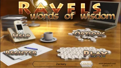 Tangkapan layar Ravels - Words Of Wisdom