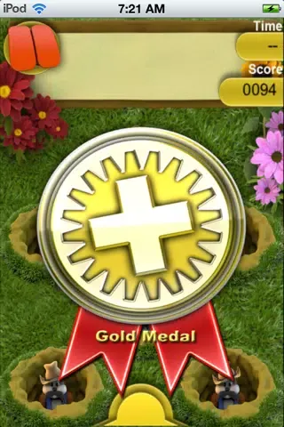Ảnh chụp màn hình của Whacky Math Facts Lite