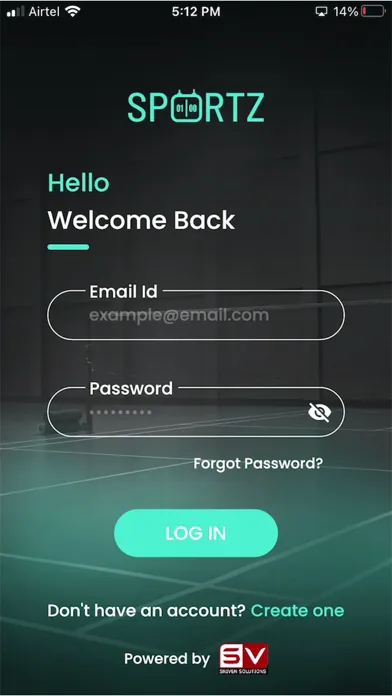 Скриншоты Sportz app