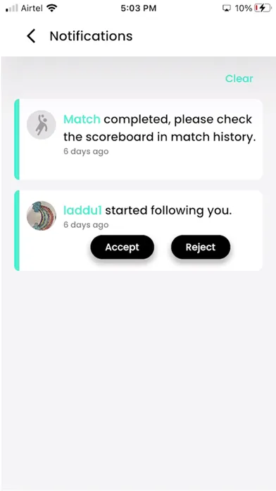 Скриншоты Sportz app