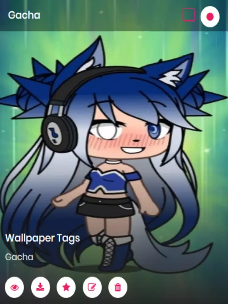 Capturas de pantalla de Gacha Wallpapers HD iPad 