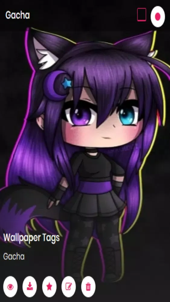 Capturas de pantalla de Gacha Wallpapers HD