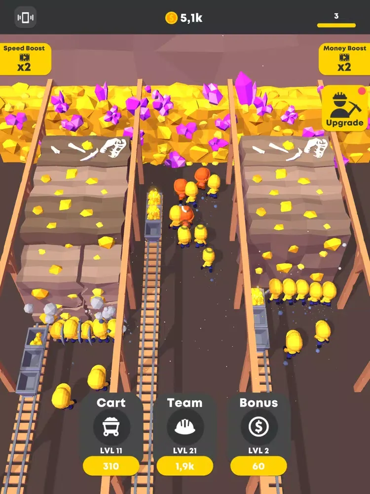 Diggers Inc. iPad 应用截图