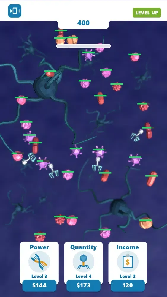 Capturas de tela do Nano Medics 3D