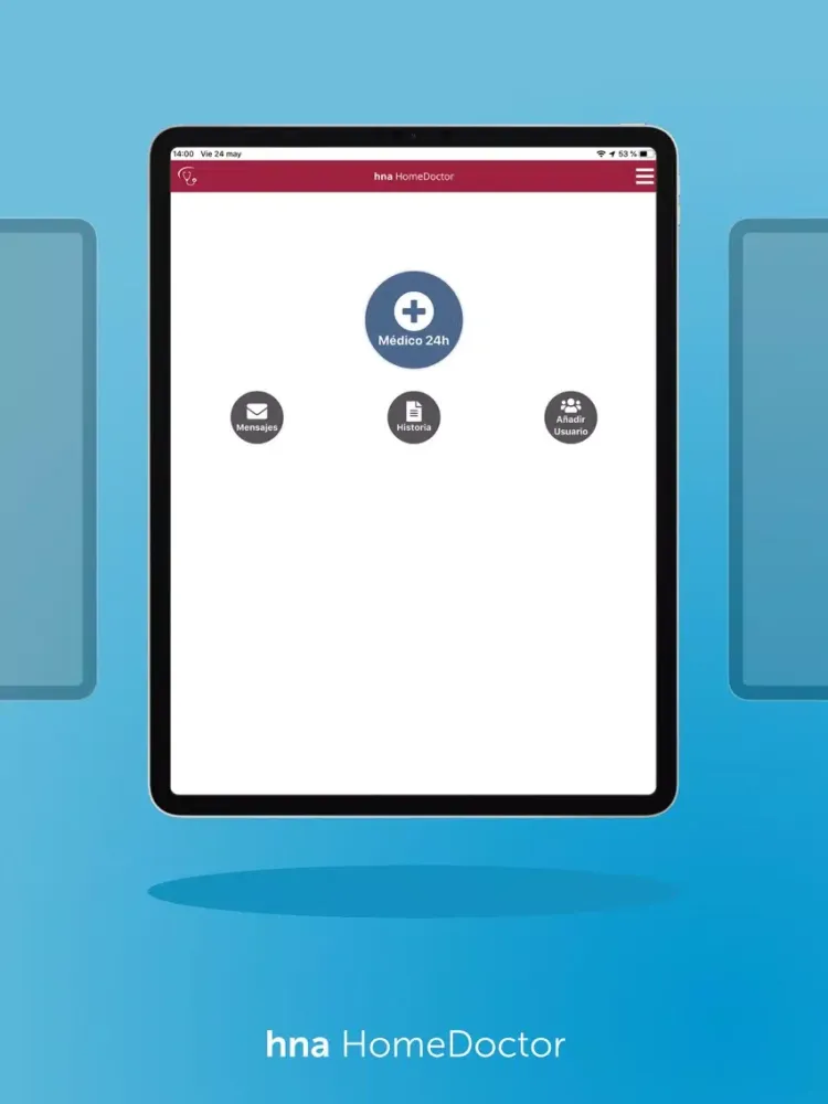 Capturas de pantalla de hna HomeDoctor iPad 