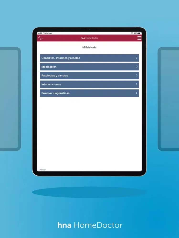 Capturas de pantalla de hna HomeDoctor iPad 