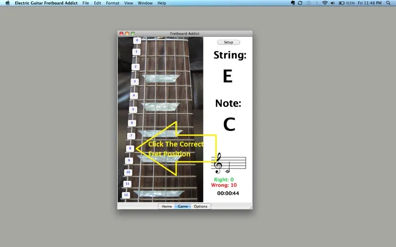 Super Guitar Fretboard Addict应用截图