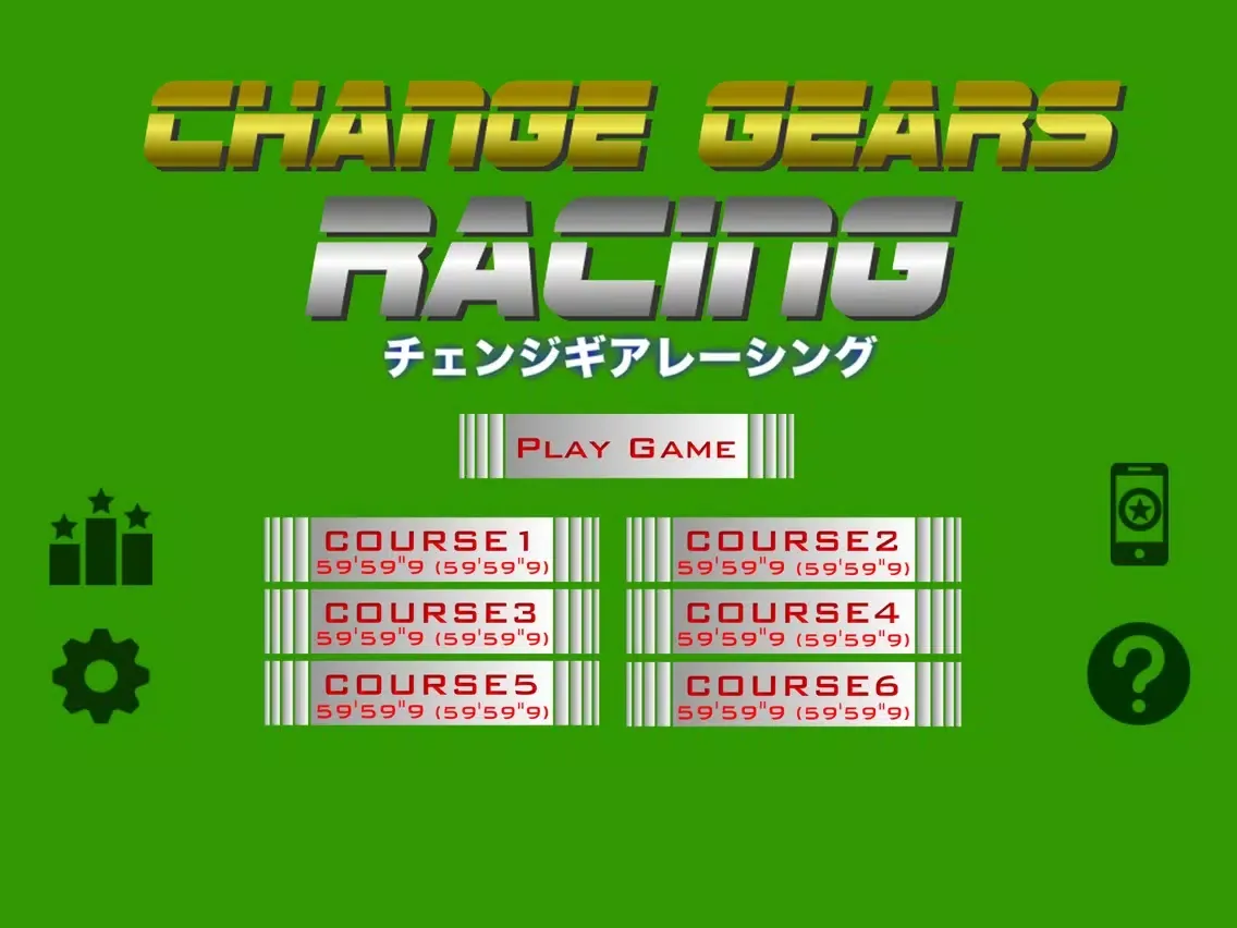 Tangkapan skrin Change Gears Racing iPad 