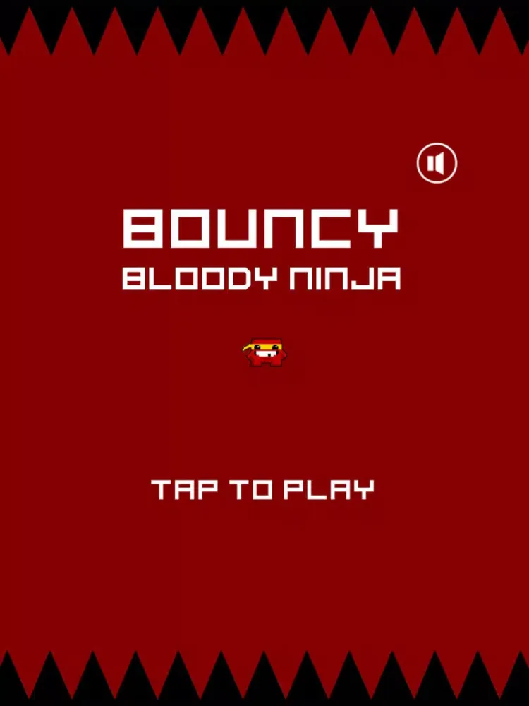 Bouncy Bloody Ninja iPad  Screenshots
