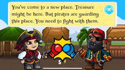 Tangkapan skrin Treasure Island, Find Treasure