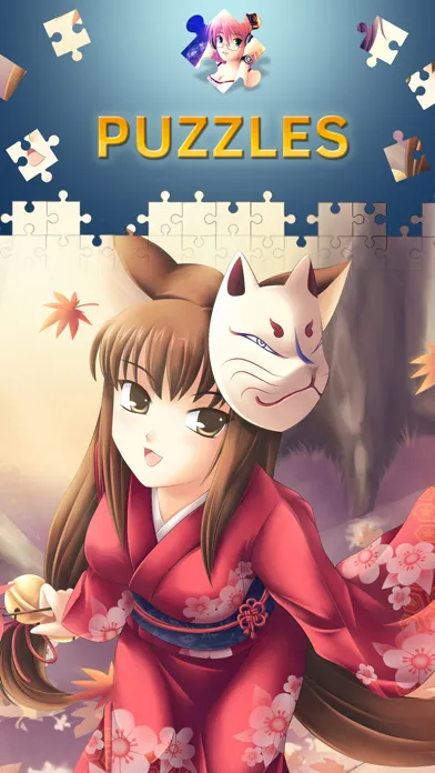 Anime Jigsaw Puzzles Free スクリーンショット