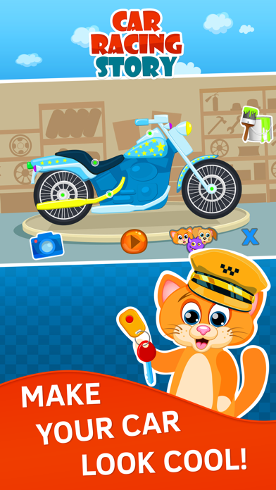 Car Racing for Toddlers and Kids under 6 Free with Animals স্ক্রিনশট