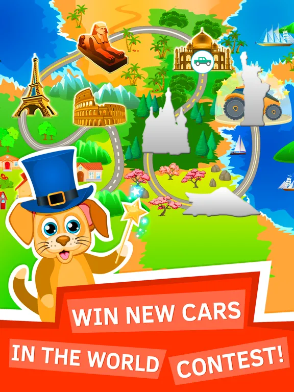 Capturas de pantalla de Kids Race Car Game for Toddlers iPad 