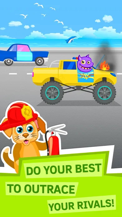 Capturas de pantalla de Kids Race Car Game for Toddlers