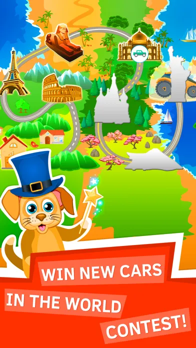 Capturas de pantalla de Kids Race Car Game for Toddlers