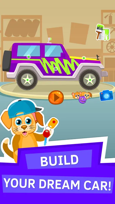 Capturas de pantalla de Kids Race Car Game for Toddlers