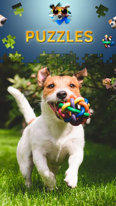 Dogs Jigsaw Puzzle Game free Ekran Görüntüleri