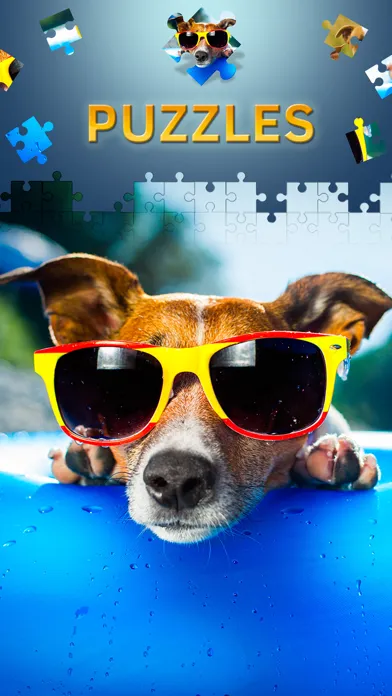Dogs Jigsaw Puzzle Game free Ekran Görüntüleri