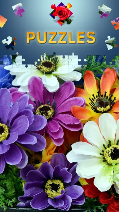 Flowers Jigsaw Puzzles 2017应用截图