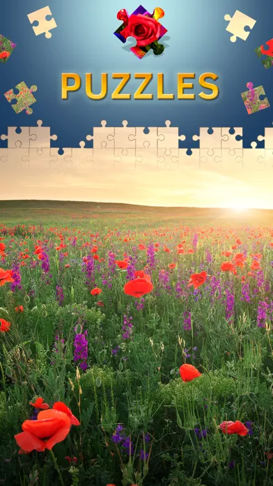 Flowers Jigsaw Puzzles 2017应用截图