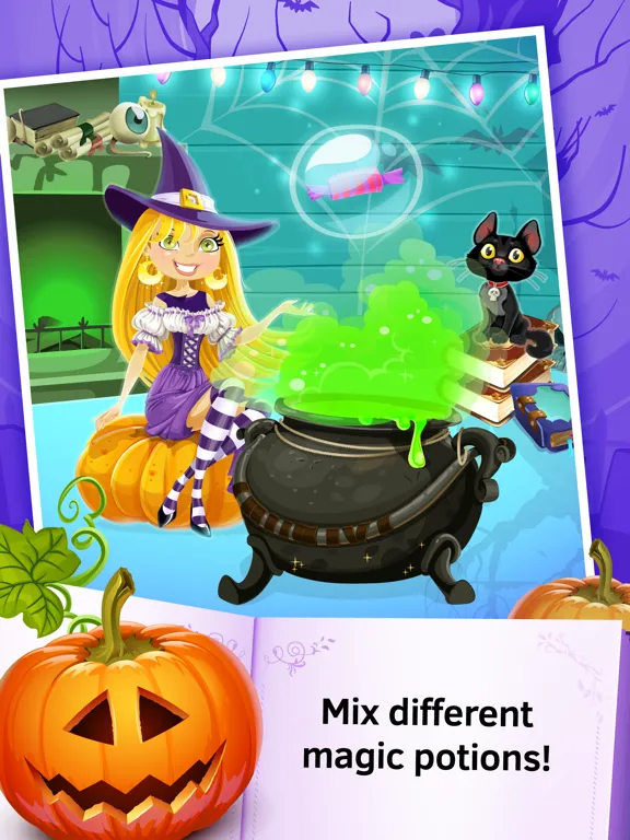 Tangkapan skrin Candy's Potion! Halloween Games for Kids Free! iPad 