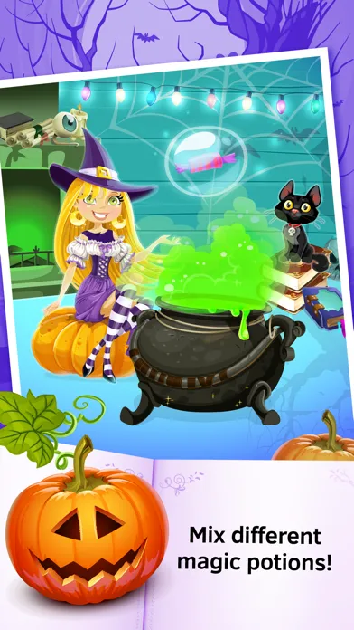 Tangkapan skrin Candy's Potion! Halloween Games for Kids Free!