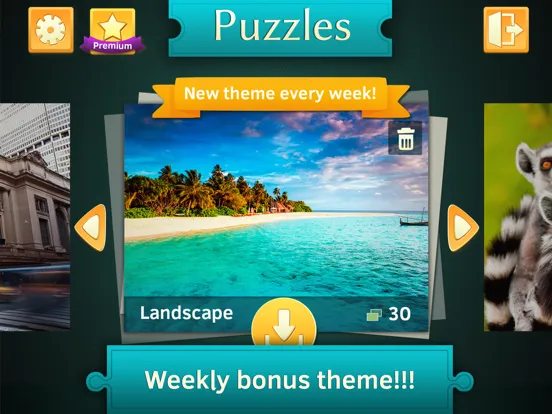 Holiday Jigsaw Puzzles Nature iPad  スクリーンショット
