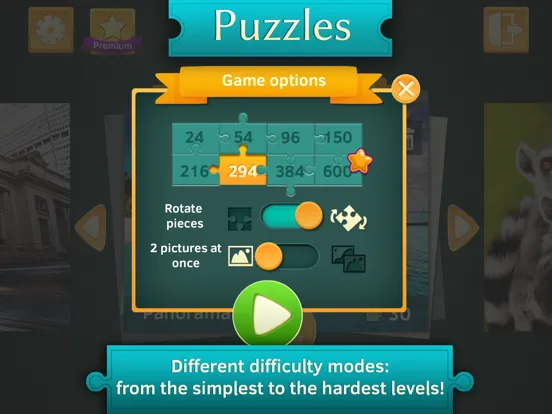 Holiday Jigsaw Puzzles Nature iPad  スクリーンショット