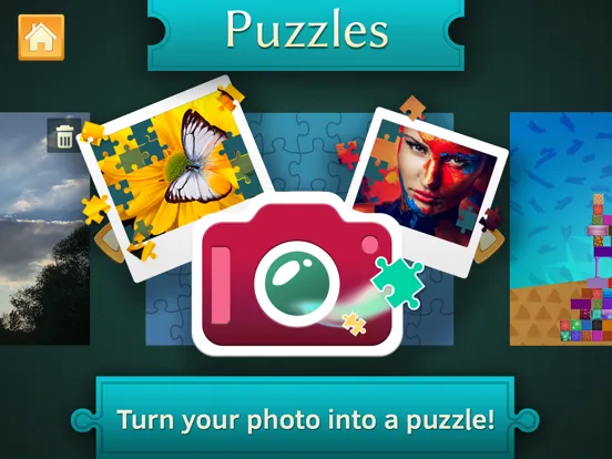Holiday Jigsaw Puzzles Nature iPad  スクリーンショット