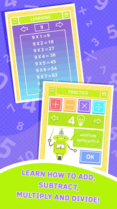 Math Master. Educational math games 스크린샷