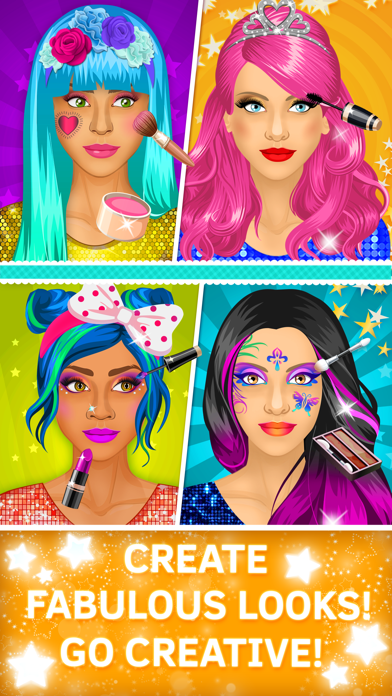 Скриншоты Princess salon and make up games