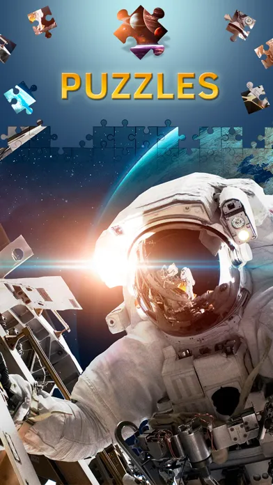 Space Jigsaw Puzzles free Games for Adults Ekran Görüntüleri
