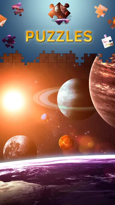 Space Jigsaw Puzzles free Games for Adults Ekran Görüntüleri