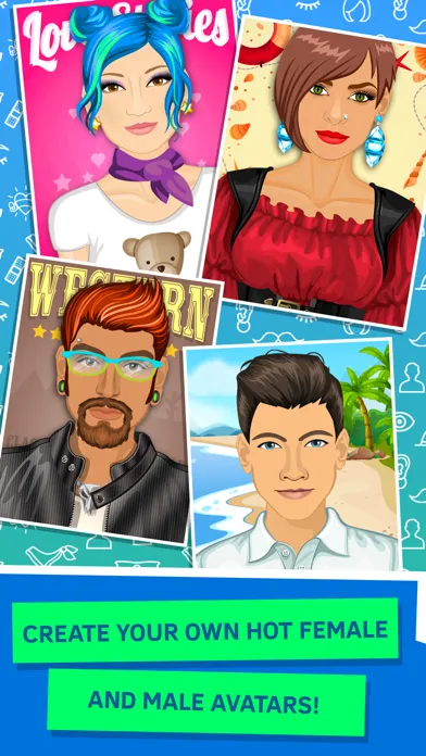 Avatar Creator App. Make your own Avatar Ekran Görüntüleri