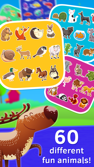 Wild Animals Puzzle for Babies سکرین شاٹس