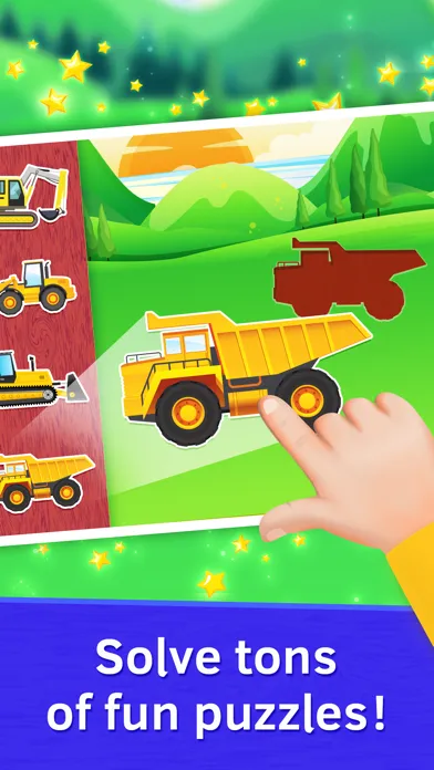 Diggers. Easy Puzzles for Babies Ekran Görüntüleri