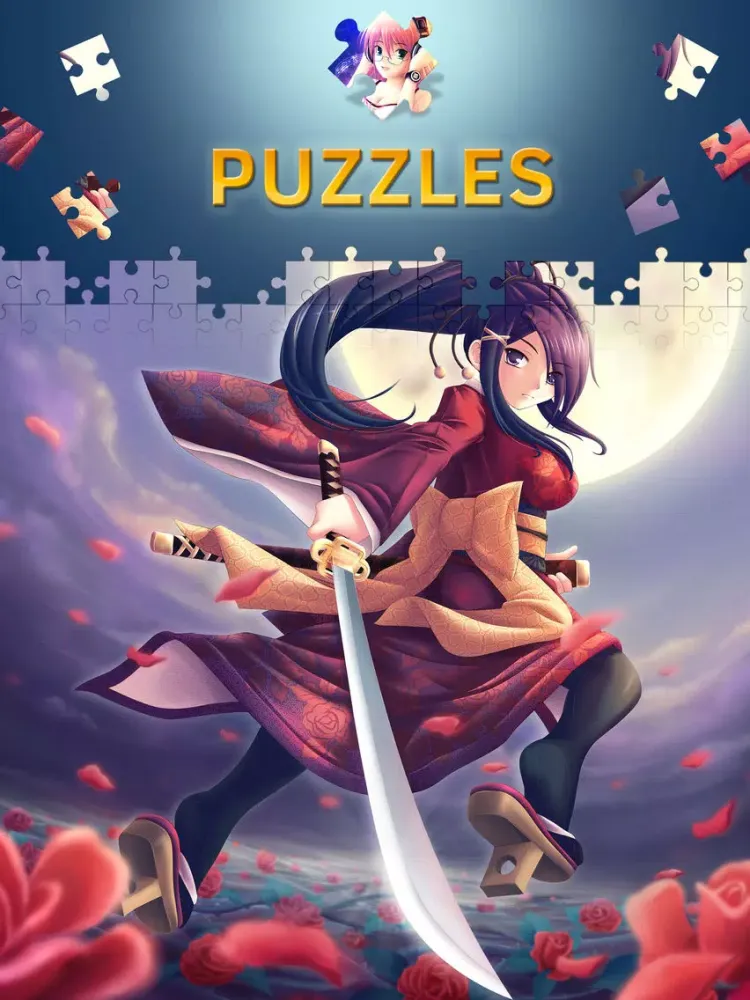 تصاویر Anime Jigsaw Puzzles for Adults. Premium iPad 