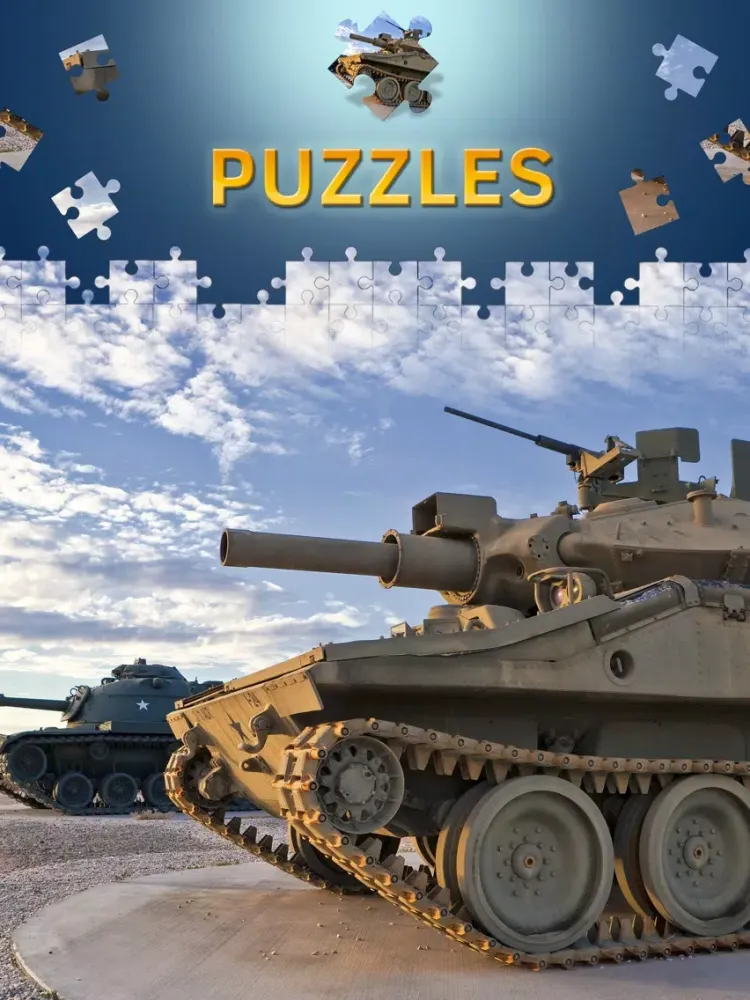 Zrzuty ekranu Military Tank Jigsaw Puzzles HD. Premium iPad 