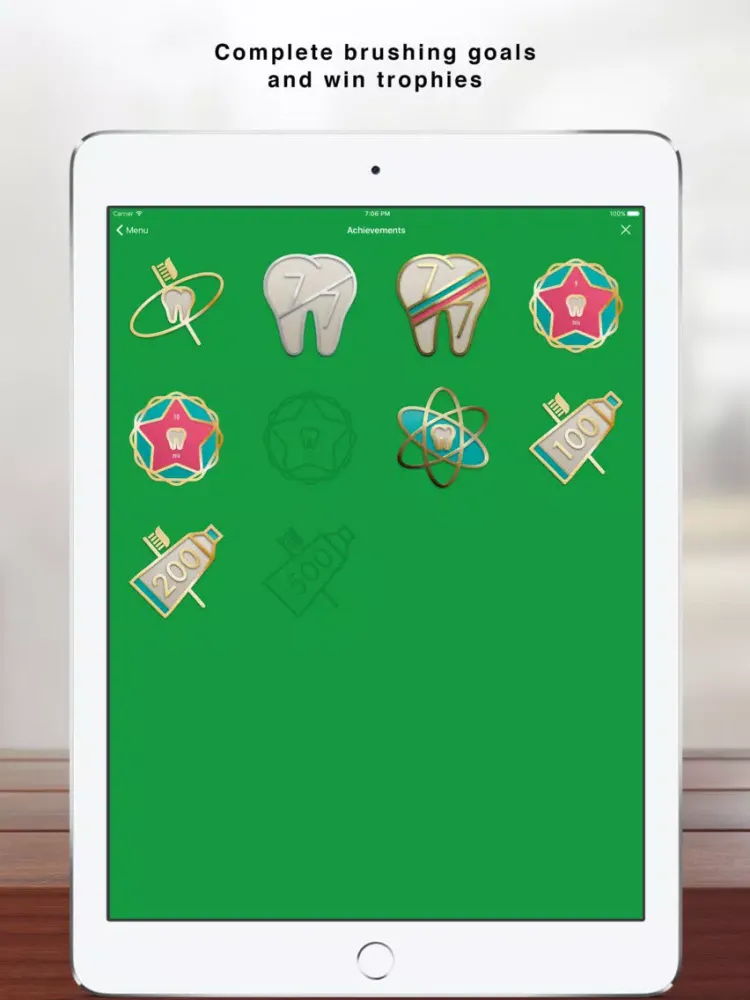 2mn Chrono - Brush your teeth iPad  स्क्रीनशॉट