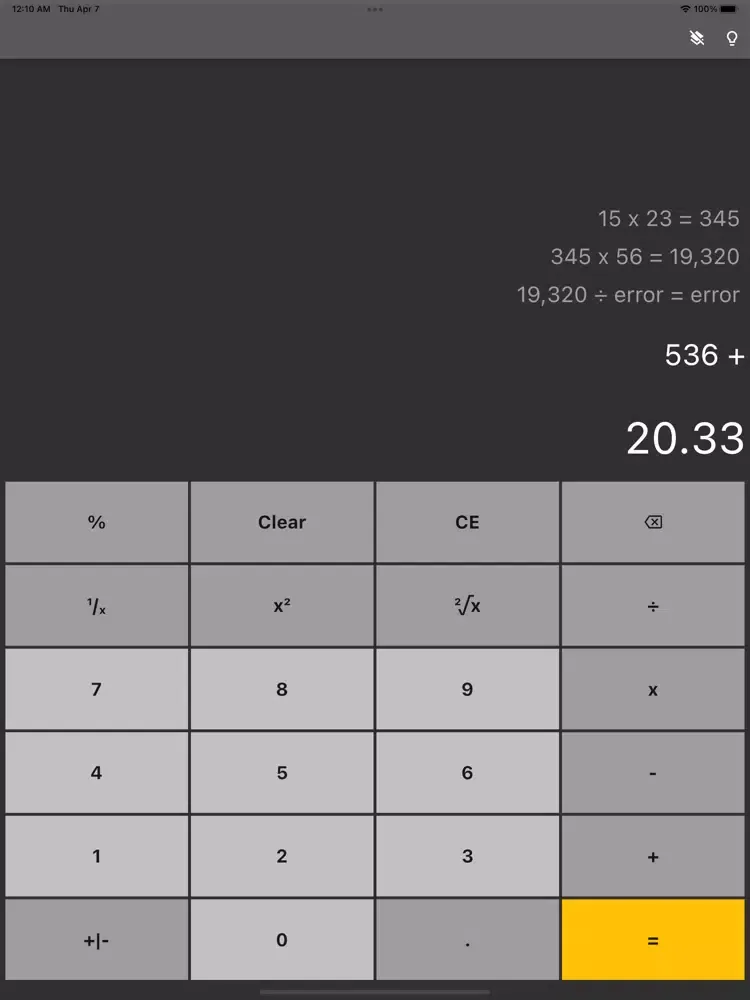 Calculator + Converter Lite iPad  Screenshots