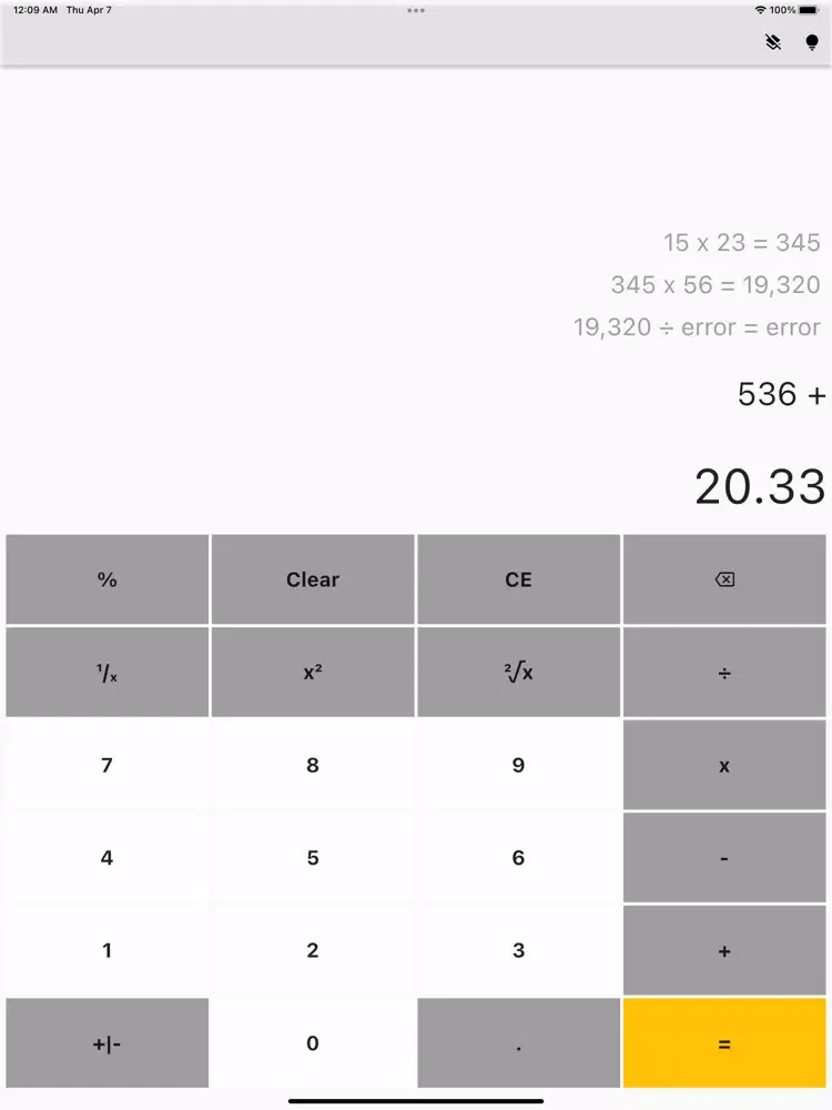Calculator + Converter Lite iPad  Screenshots