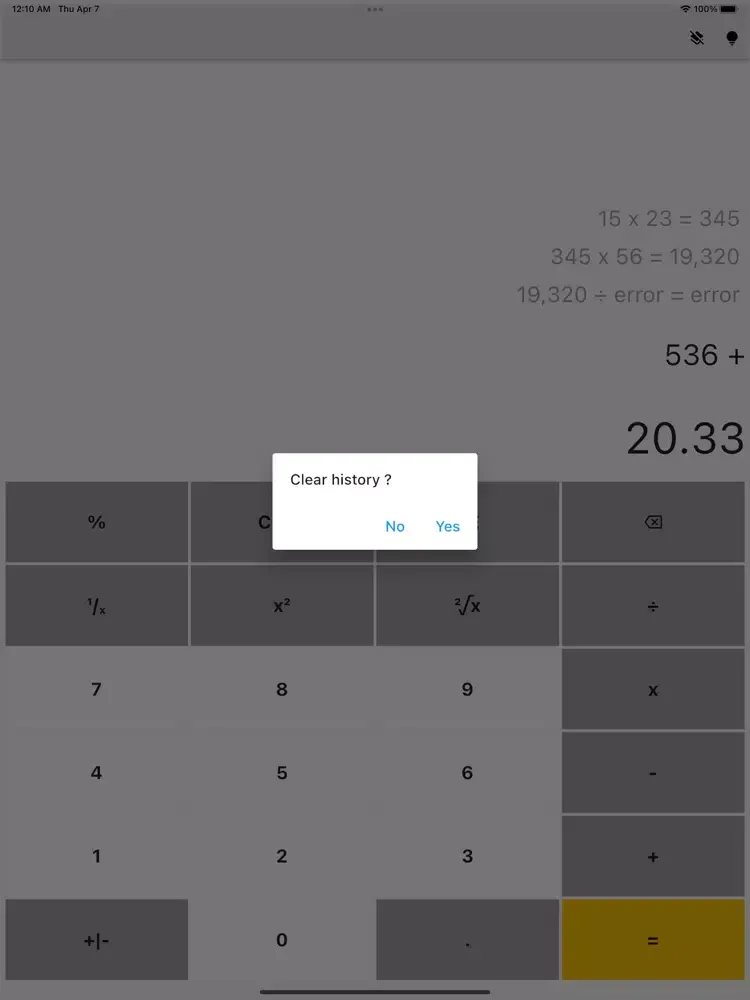 Calculator + Converter Lite iPad  Screenshots
